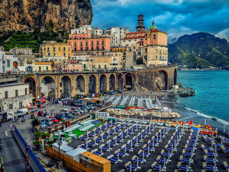 Tour Amalfi coast - Atrani beach